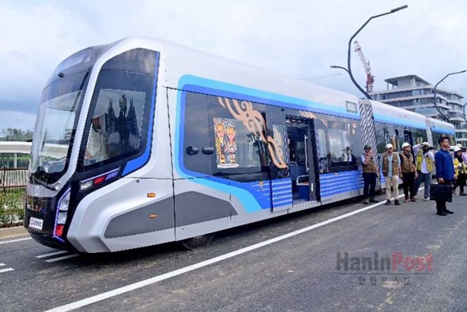 신수도 무인궤도차량(ART), 시험운행 실패로 중국 반환 결정