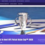 ▲인도네시아, 2026 AFC 풋살 아시안컵 개최 확정