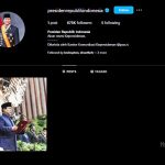 ▲인도네시아 대통령 계정 소셜미디어 오픈