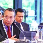 ▲인도네시아 대표단, 싱가포르에서 열린 제28차 아세안 노동장관 회의(28th ASEAN Labour Minister’s Meeting)에서 발표. 2024.10.30