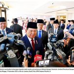 ▲프라보워 대통령 브라질에서 안토니우 구테흐스 유엔 사무총장과 양자회담. 2024.11.17