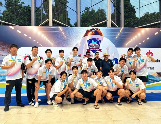 한국 수구 대표팀, 전지훈련 차 출전한 인도네시아 대회서 전승 우승