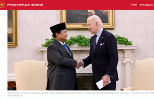 (영상) 첫 방미 프라보워 대통령, 바이든과 정상회담…트럼프와는 통화