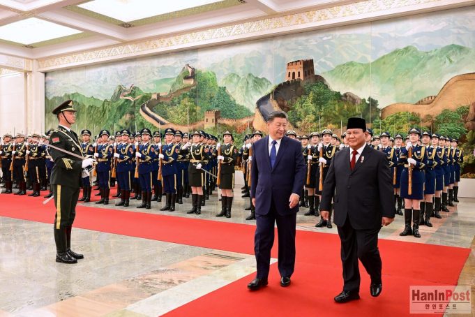 프라보워-시진핑 정상회담서 남중국해 분쟁지역 공동개발 합의