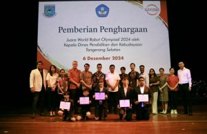 SWA, 세계 로봇 올림피아드 우승으로 남부 땅그랑 정부 표창 수상