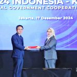 ▲’2024 한-인도네시아 디지털 정부 협력 포럼’에서 박수덕 공사 대사대리. 2024년 12월 17일