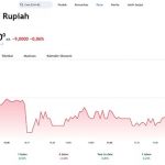 ▲2024년 12월 6일 달러대비 루피아 환율 그래프