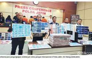 1조 4천억 루피아 규모 국제 온라인 도박 조직 검거… “디지털 범죄의 심각성 드러내”