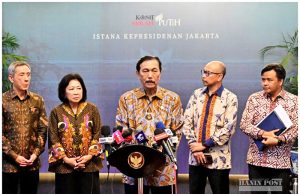 프라보워 대통령, 국가경제위와 경제 현안 논의