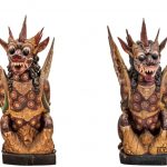 ▲날개 달린 사자상(Patung Singa Bersayap)