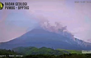 므라피 화산, 집중호우로 화산이류 위험 고조