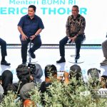 ▲에릭 토히르 국영기업부 장관 교통정책 공개 토론회 참석