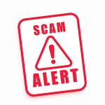 ▲온라인 사기 범죄 경보