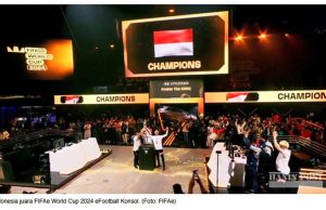 인도네시아 e풋볼 대표팀, FIFAe 월드컵 2024 우승 쾌거