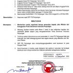 ▲투쟁민주당, Jokowi 당원 제명 결정문 2024.12.16