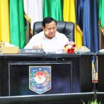 ▲프라보워 수비안토 대통령은 2025년 국가 예산 회의 참석