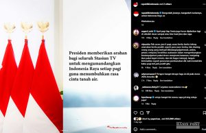 프라보워 대통령, 오전 6시 전 방송사 ‘인도네시아 라야’ 방송 지시