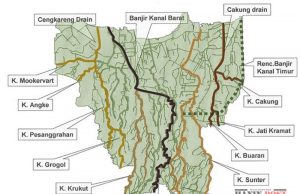 자카르타 동부지역 찔리웅 강 범람… 남부 동부 서부 저지대 침수