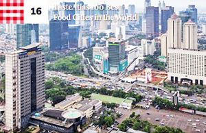 세계의 미식 도시로 선정된 인도네시아의 여섯 도시