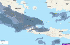 밤새 폭우로 자카르타 서부 남부 저지대 침수 피해 발생