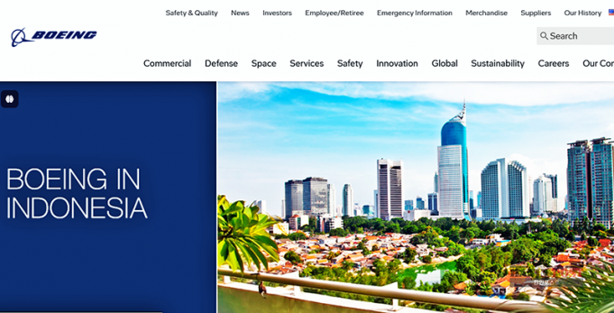 보잉, 인도네시아 부품 공장 건설 요청받아