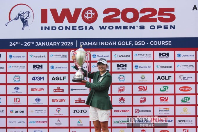 황유나 2025년 인도네시아 여자 프로골프에서 첫 챔피언