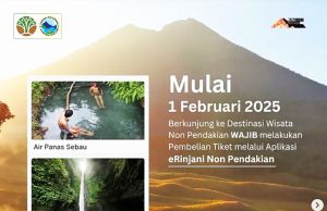 린자니산, 비등반 관광지 디지털 결제 시스템 도입