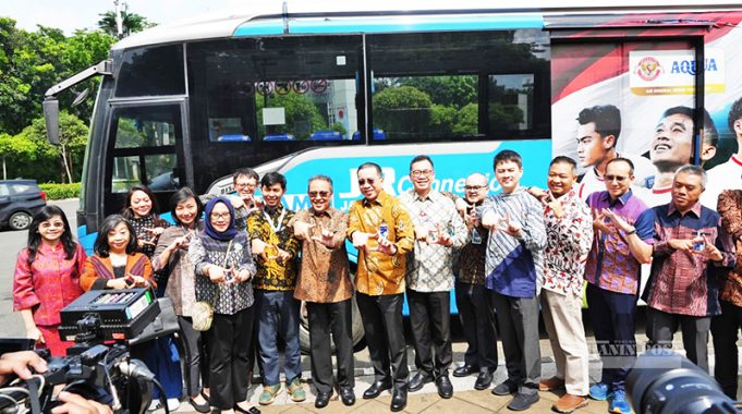 중앙은행, 공항버스에 NFC 기반 QRIS Tap 시범 운영 실시