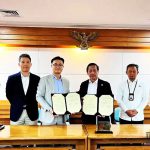 ▲국립연구혁신청(BRIN)과 한국 화장품 제조기업 코스맥스 인도네시아는 천연 화장품 개발 협약. 2025.1.9