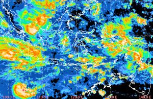 열대성 저기압 발생 인도네시아 지역 기상 악화 경고