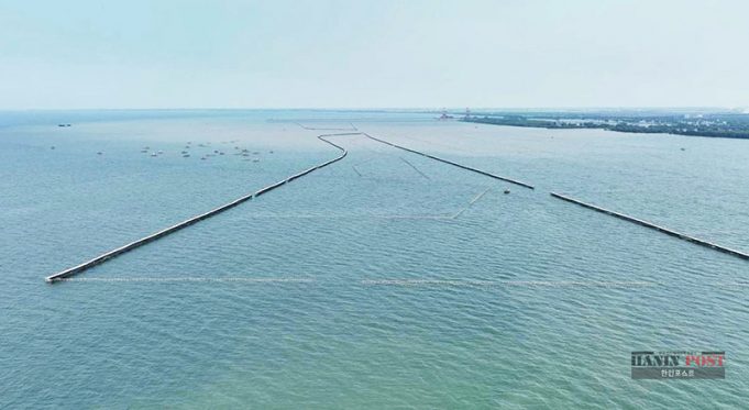 반튼주 탕그랑 해역 30km 미스터리 해상 울타리, 해양수산부 공식 입장 발표