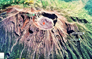 발리, 악천후 속 아궁산 등반 금지령 발표