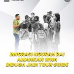 ▲발리 응우라라이 이민국은 관광 비자로 불법 가이드 활동을 벌인 외국인을 체포. 2025.1.10