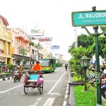 ▲욕야카르타시 말리오보로 거리 금연구역