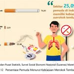 ▲인도네시아 청년층 흡연율 23% 발표. 2025.1.3