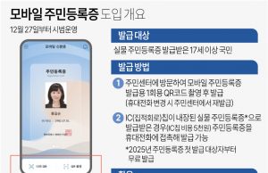 스마트폰에 신분증이 ‘쏙’…’모바일 주민등록증’ 시범 발급