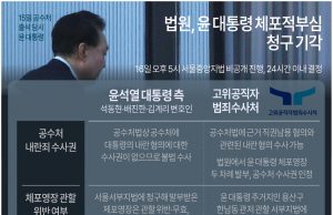 중앙지법, 尹 체포적부심 기각…공수처, 17일 구속영장 청구