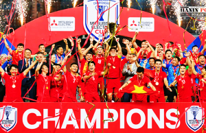 김상식 취임 8개월만에 베트남 동남아축구 우승 이끌어