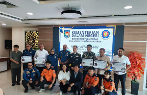 제주특별자치도, 아체 타미앙군에 최신 소방차 2대 기증