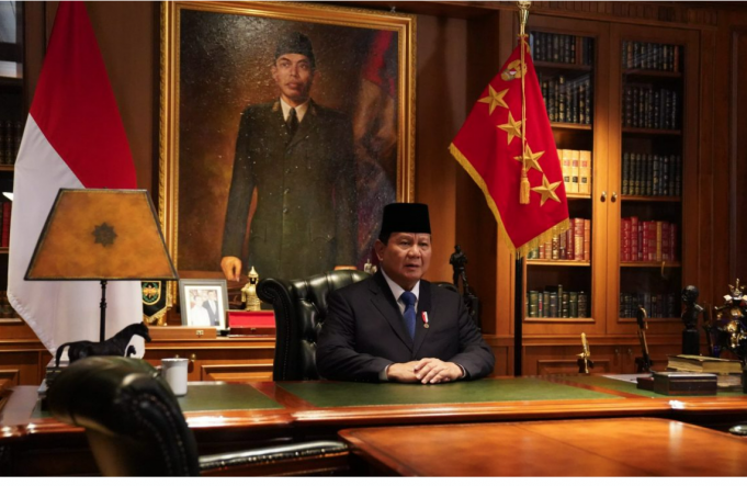 프라보워 대통령, 성탄과 새해 축하 메시지…“국민 화합” 강조