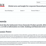 Global Finance 인도네시아 경제 분석