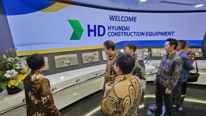 HD현대건설기계, 인도네시아 핵심 파트너사와 함께 시장 공략 나서