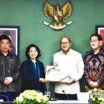 ▲ 투자조정청(BKPM) 청장인 로산 로에슬라니는 샤토레제 홀딩스 CEO와 회담. 2025.2.7