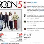 ▲2025 Maroon 5 아시아 투어 일정