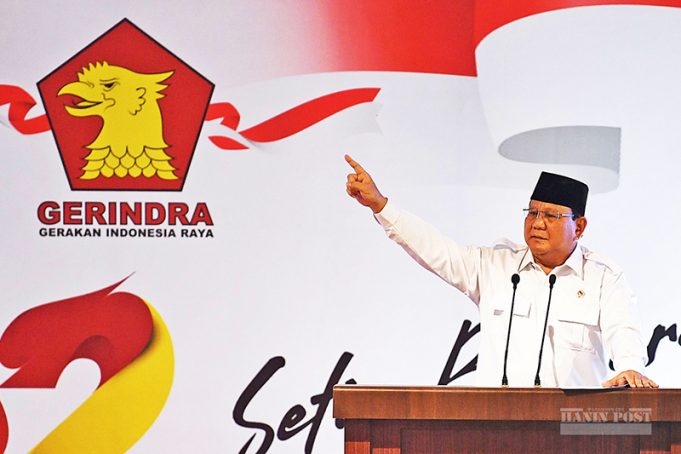 프라보워, 그린드라 17주년 기념식서 9가지 메시지 발표