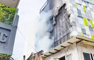 글로독 호텔 화재 소방관 100명 투입