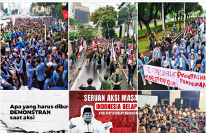 자카르타 폭풍전야 긴장 고조… 전대협 내일 대규모 시위 예고