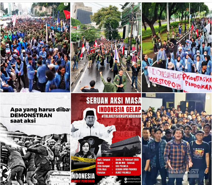 인니 대학생들 시위 확산…’무상급식 위해 다른 예산 삭감’ 항의