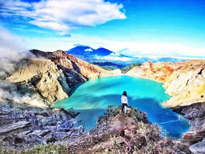 이젠 화산 등산객, QR 결제 도입으로 편의 증대