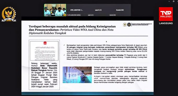 수카르노-하타 공항 이민국 직원 71명 직무 정지